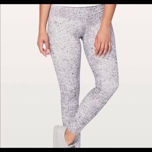 Lulumelon Athletica Marble Grey leggings